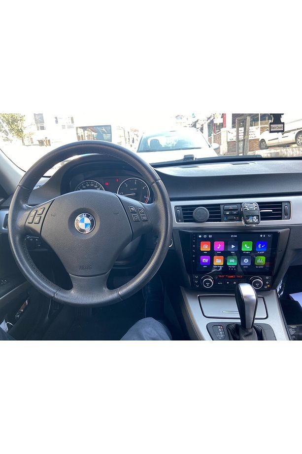 BMW E90 ANDROİD CARPLAY MULTİMEDYA 4 RAM 64 HAF. QLED AHD KAMERA - 3