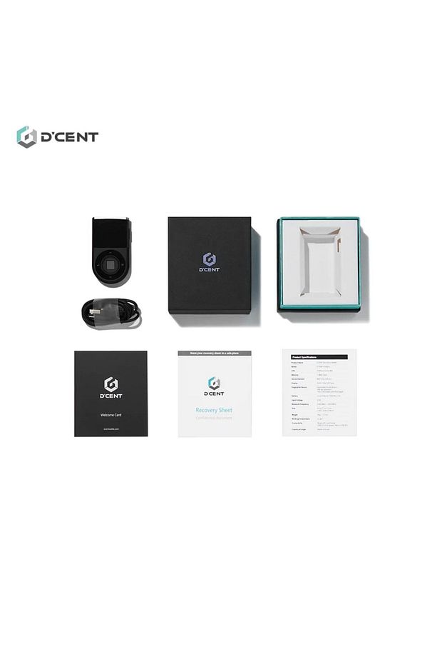 D'cent Hardware Wallet Biyometrik Soğuk Cüzdan - 8