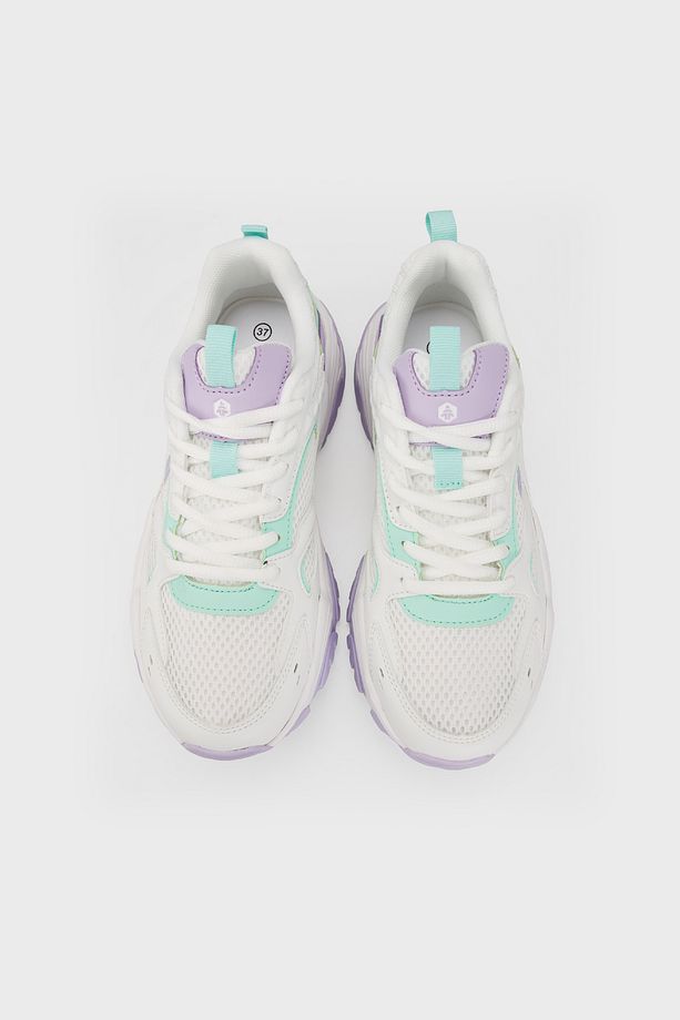 Dareo Kalın Tabanlı Sneaker Ayakkabı  AYAKKABI 101 24034 - 5