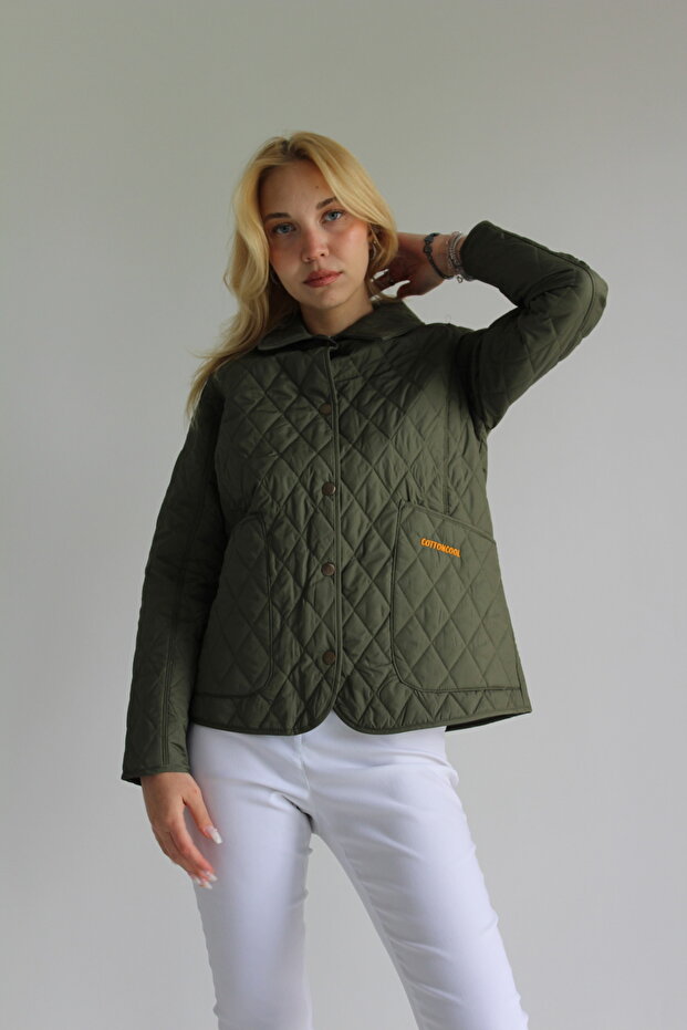 Kadın Kapitone Mont - 3