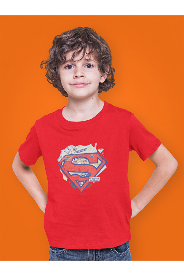 Style-X Superman Printed Crew Neck T-Shirt