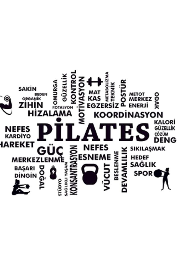 Pilates Wall Sticker