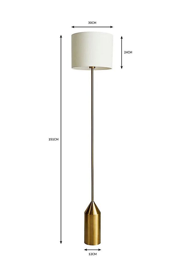 Lmd-ıt01 Mat Eskitme Gold Metal Lambader - 4