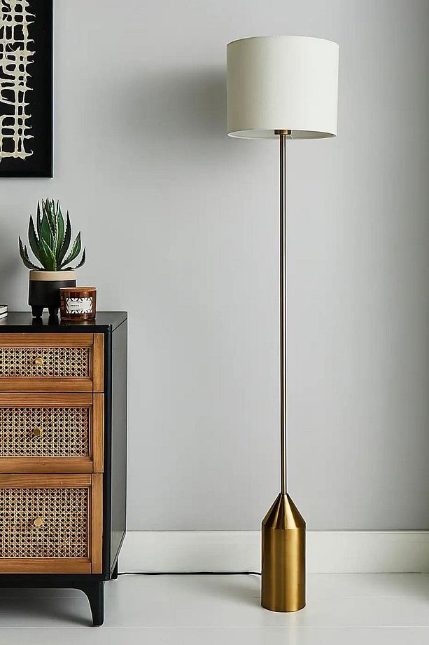 Lmd-ıt01 Mat Eskitme Gold Metal Lambader - 2