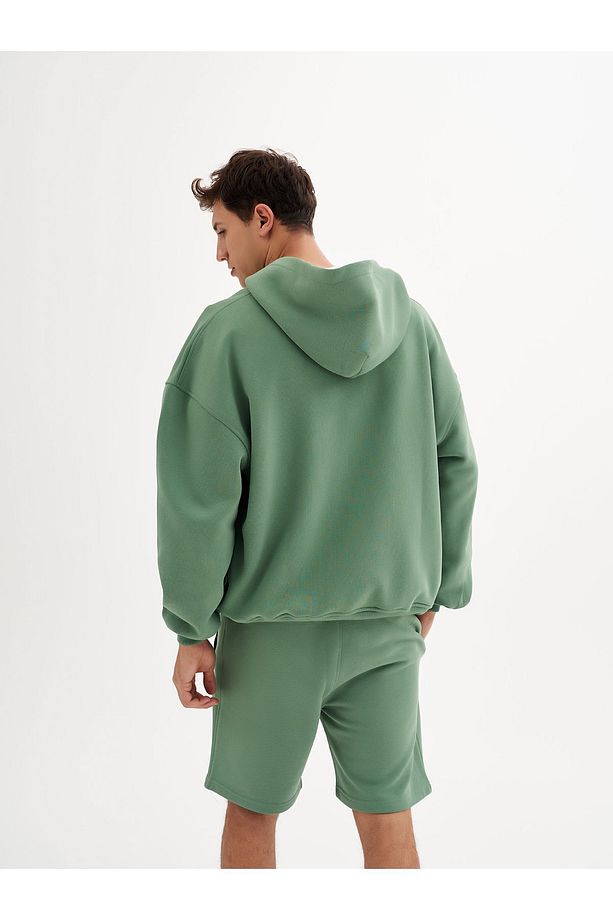 Infinity Collection Erkek Yeşil Cepli Şort - 6