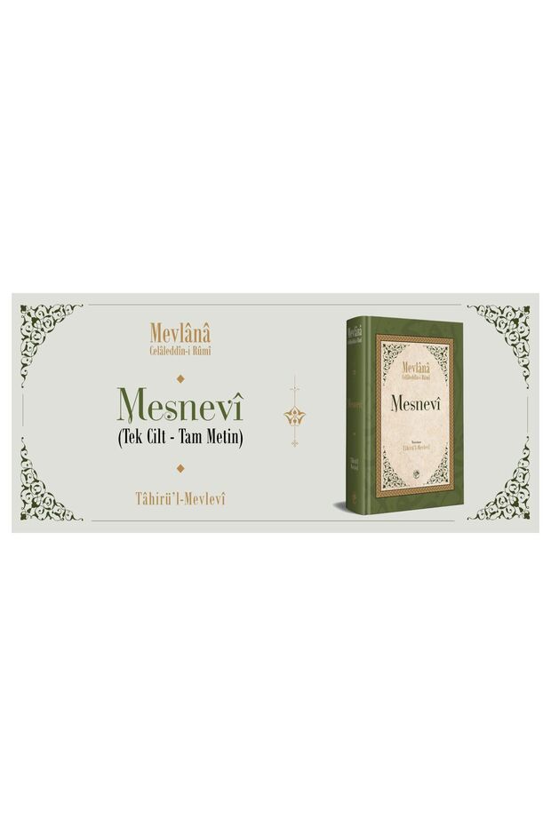 Mesnevi Tahirul Mevlevi & Şefik Can (TAM METİN - TEK CİLT) / Mevlana - 3