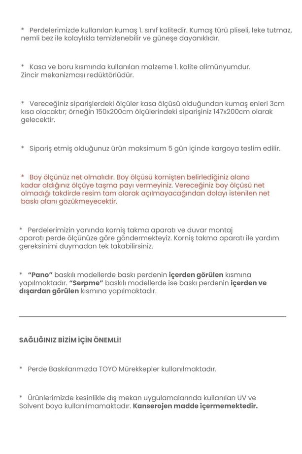 Çicek Desenli Mutfak-oturma Odası Zebra Perde - 5