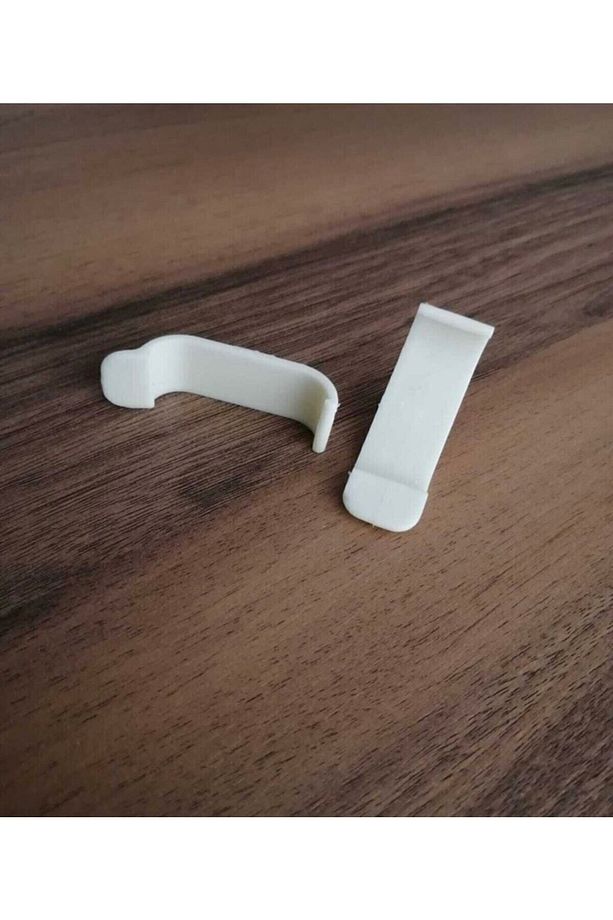 Zebra Perde Kornişe Takma Aparatı 10 Adet ( 4,5 Cm Plastik) - 3