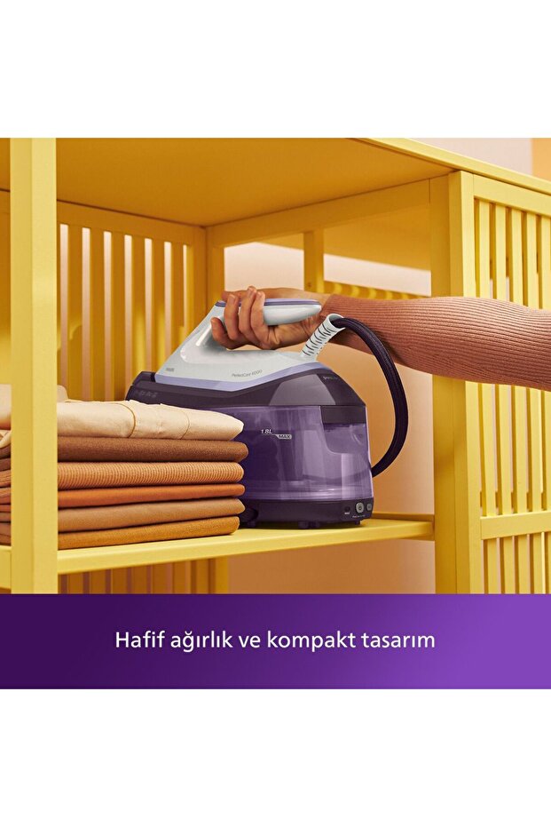 6000 Serisi Perfectcare Buhar Kazanlı Ütü, Güçlü Buhar, 1,8 Lt Çıkarılabilir Su Haznesi, PSG6024/30 - 7