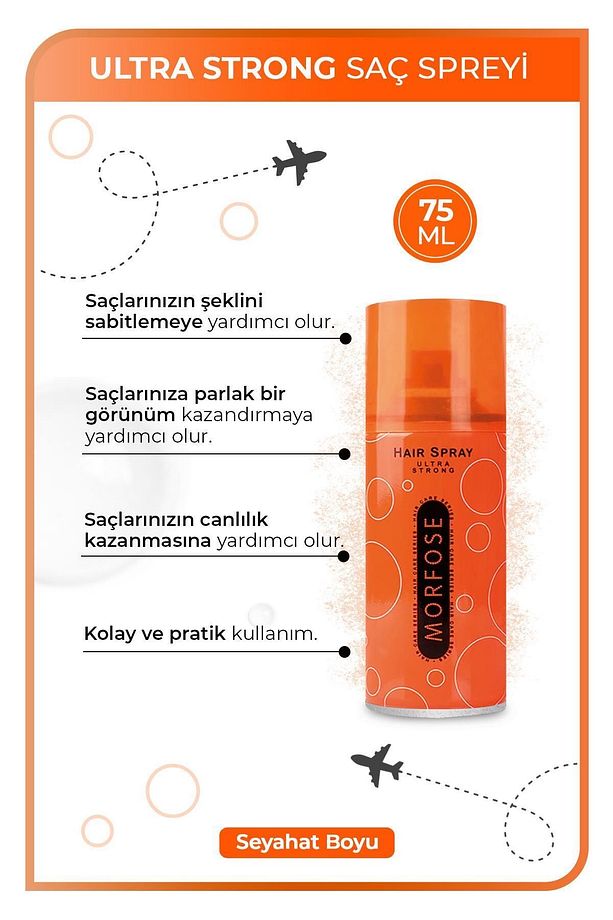 Ultra Strong Saç Spreyi 75 ml - Güçlü Tutuş - 2