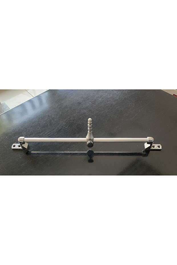 Metal Glass Balcony Stopper - Right - Door Connector - 6 Months - Aluminum