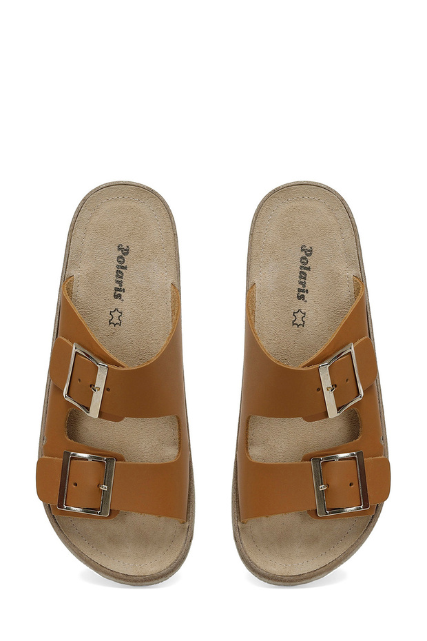 166247.CZ4FX Camel Kadın Terlik - 4