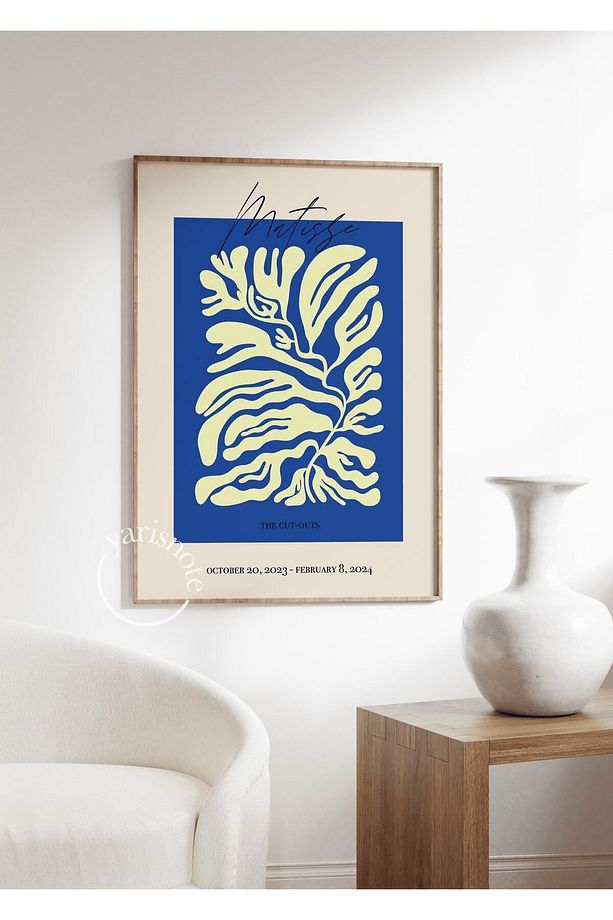 Matisse Abstract Çerçevesiz Poster - 1