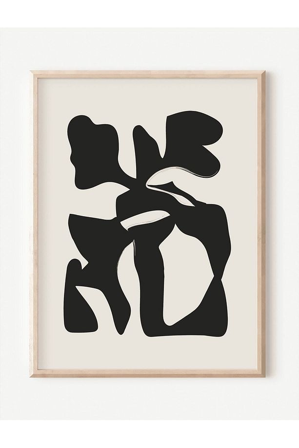 Bohem Çerçevesiz Poster Duvar su Poster Modern Dekoratif Çerçevesiz - 7