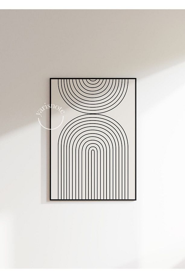 Abstract Çerçevesiz Poster - 5