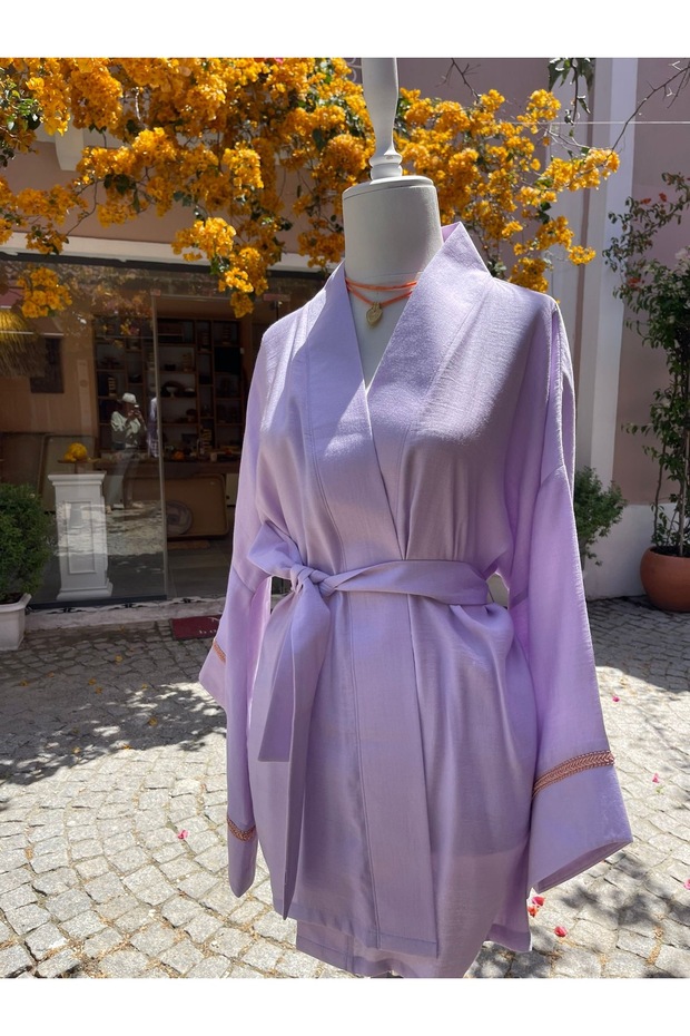 Subtle Glitter Kimono