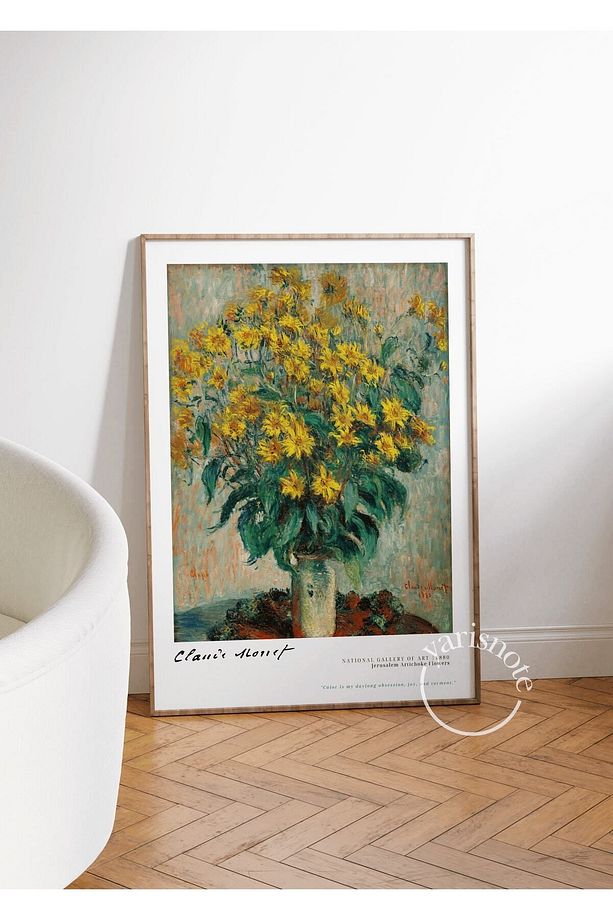 Claude Monet 2'li Set Çerçevesiz Poster - 2