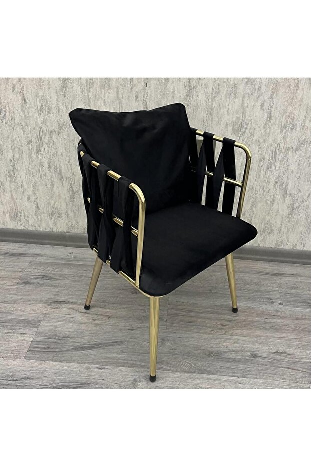 Tekli Siyah Gözde Sandalye - 1