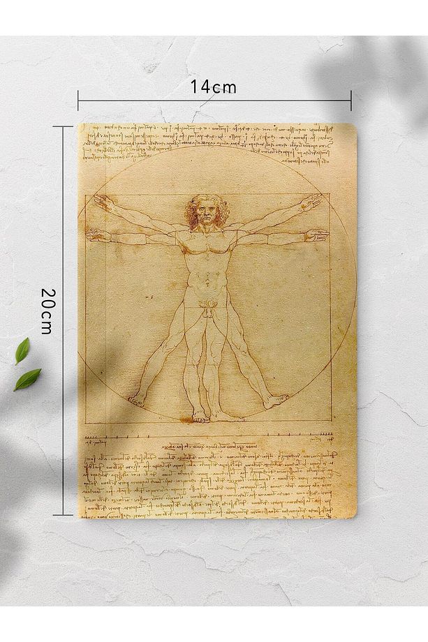 Çizgisiz Defter, Modern Sanat Temalı Notebook 4 Adet, Not Defteri, 64 Sayfa 14*21cm - 2