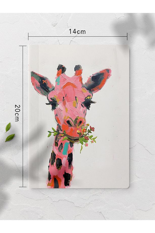 Çizgisiz Defter, Renkli Kapak Notebook 4 Adet, Akıl Defteri, Not Defteri, 64 Sayfa 14*21cm - 2