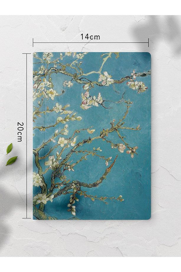Çizgisiz Defter, Van Gogh Notebook 4 Adet, Not Defteri, Sanat Defter, 64 Sayfa 14*21cm - 4