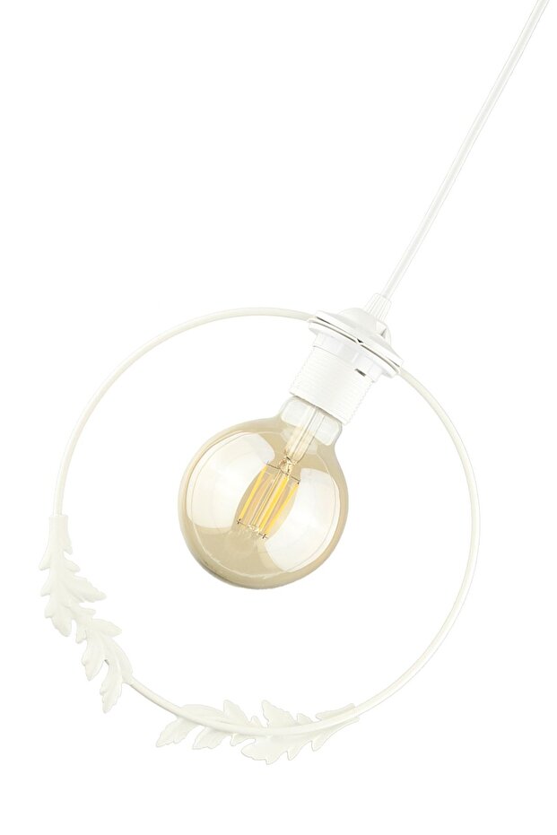 Haliç Tekli Avize Beyaz - 4