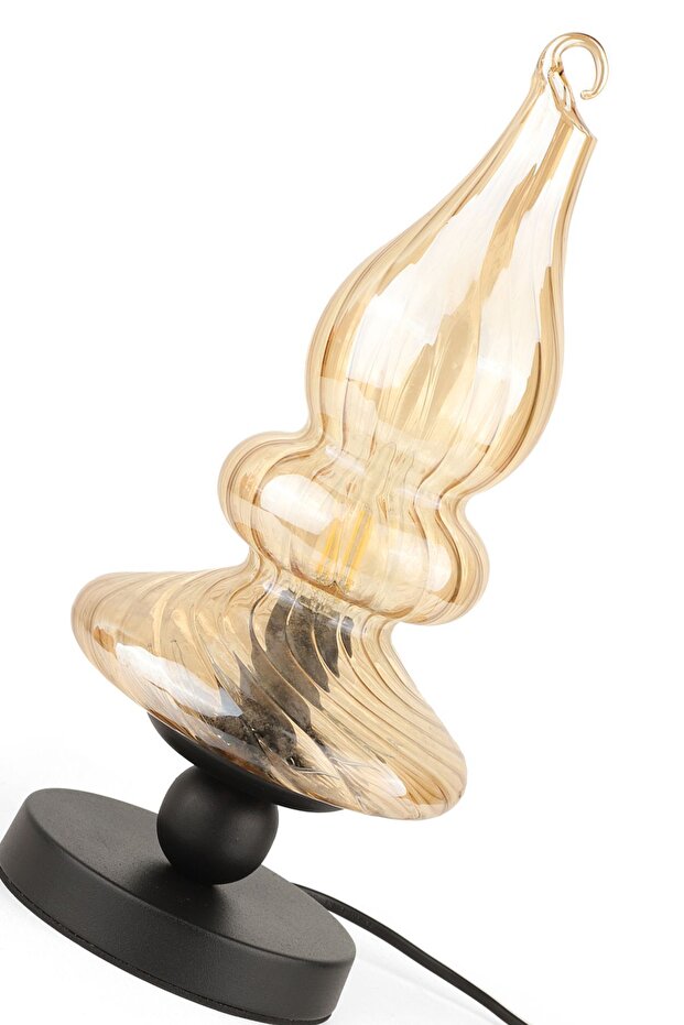 Solid Işıklı Aksesuar Bal Camlı - 4