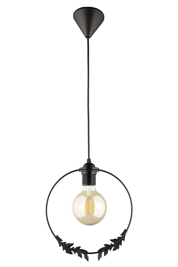 Haliç Tekli Avize Siyah - 3