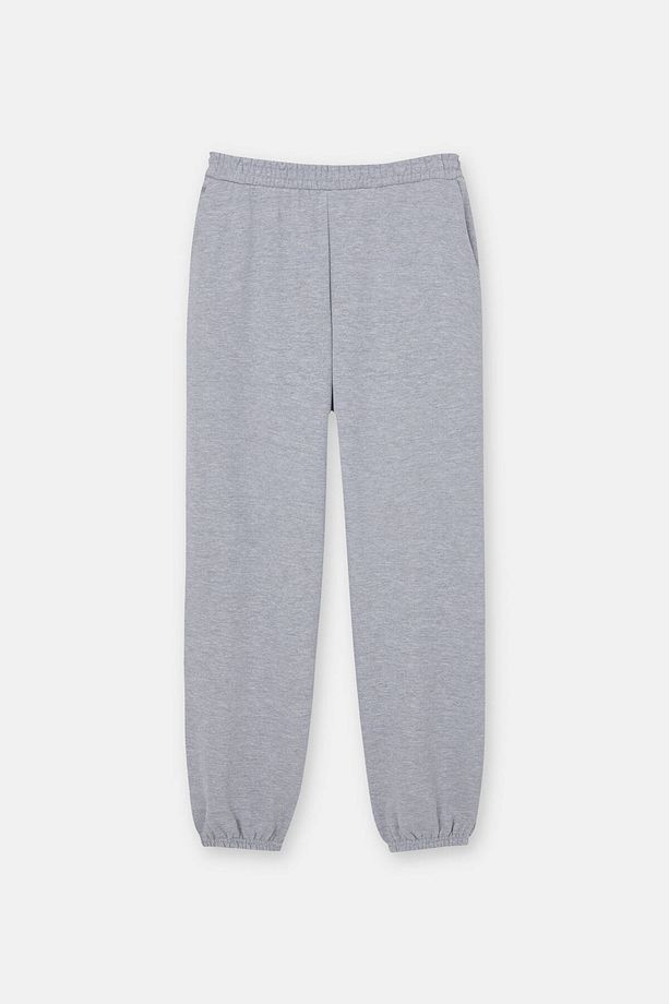 Basic jogging fit pantolon - 5