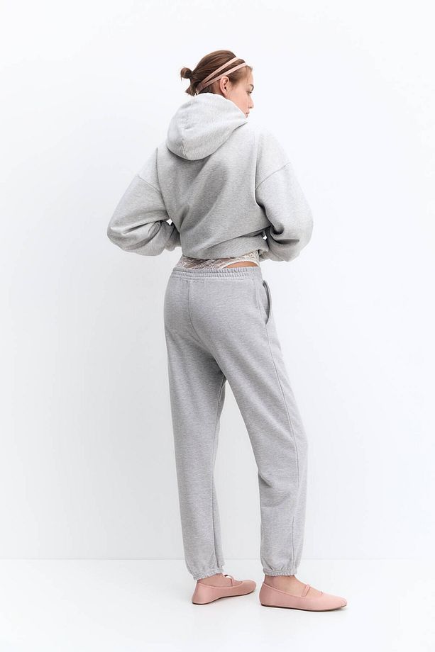 Basic jogging fit pantolon - 3