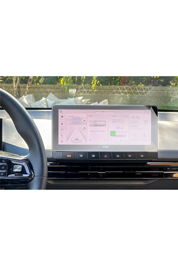 MG4 10.25 inch - Transparent Matte Screen Protector Multimedia - 2