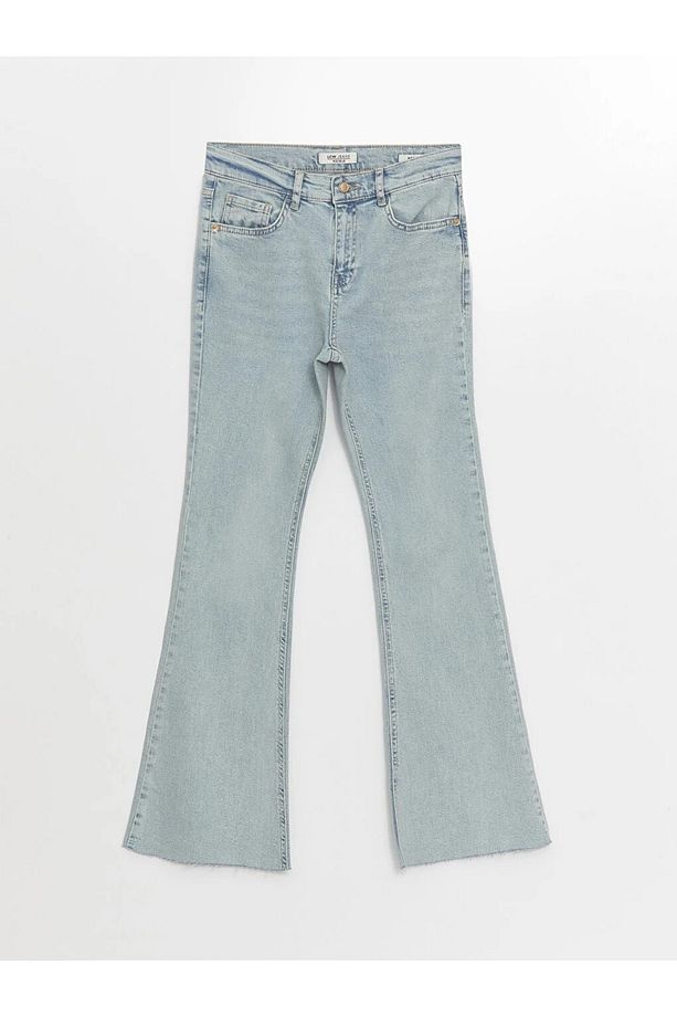 LCW Jeans Mars Flare Kadın Jean Pantolon - 6