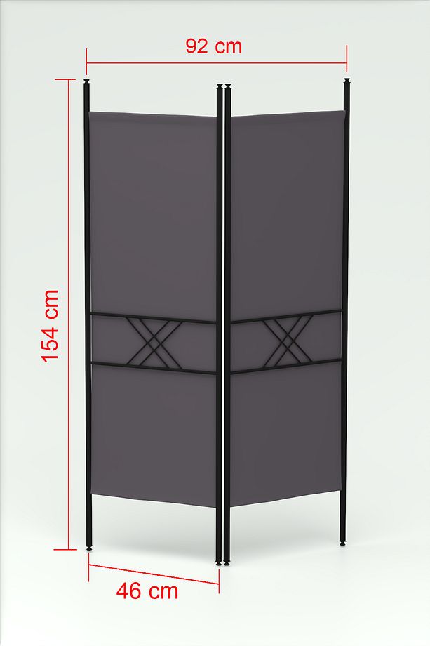RETODESİGN 2 KANATLI PARAVAN 1442 - 7