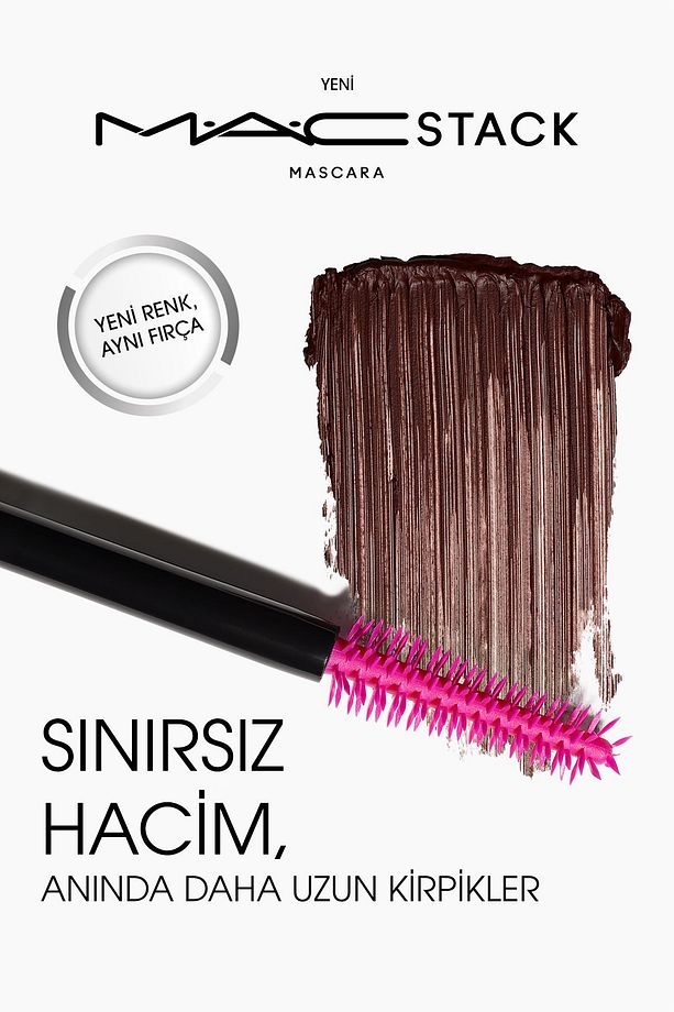 DAHA UZUN VE HACİMLİ KİRPİKLER İÇİN -CHESTNUT STACK - MACSTACK MASKARA 12 ML - 4