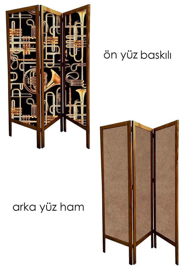 Masif Ahşap Paravan - 2