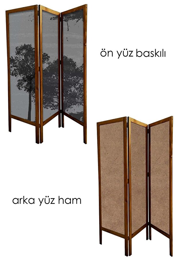 Masif Ahşap Paravan - 2