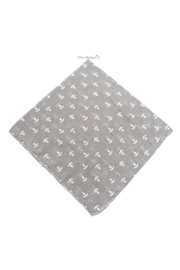 Add 4 to Basket Pay 3 100% Cotton Capa Patterned Bandana Gray Price Is for 1 Piece