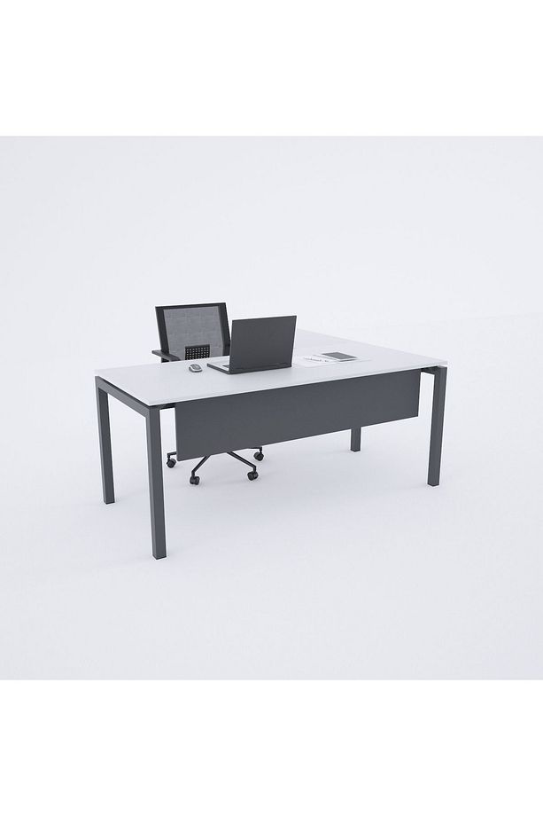 Cube 40 L Etajerli Çalışma Masası 160 cm - 3