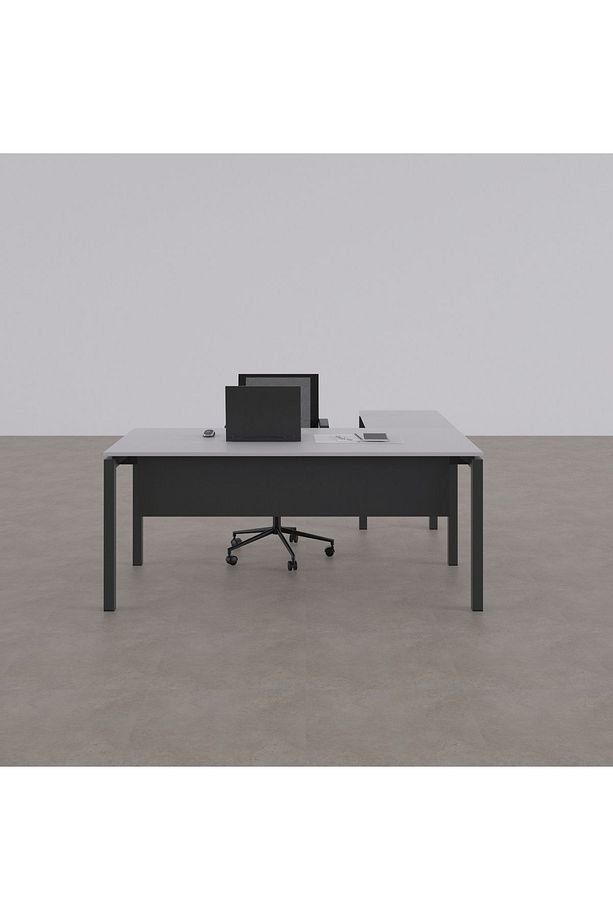 Cube 40 L Etajerli Çalışma Masası 160 cm - 8