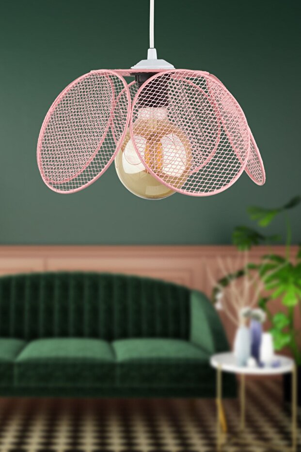 Darvin Tekli Avize Pembe - 1