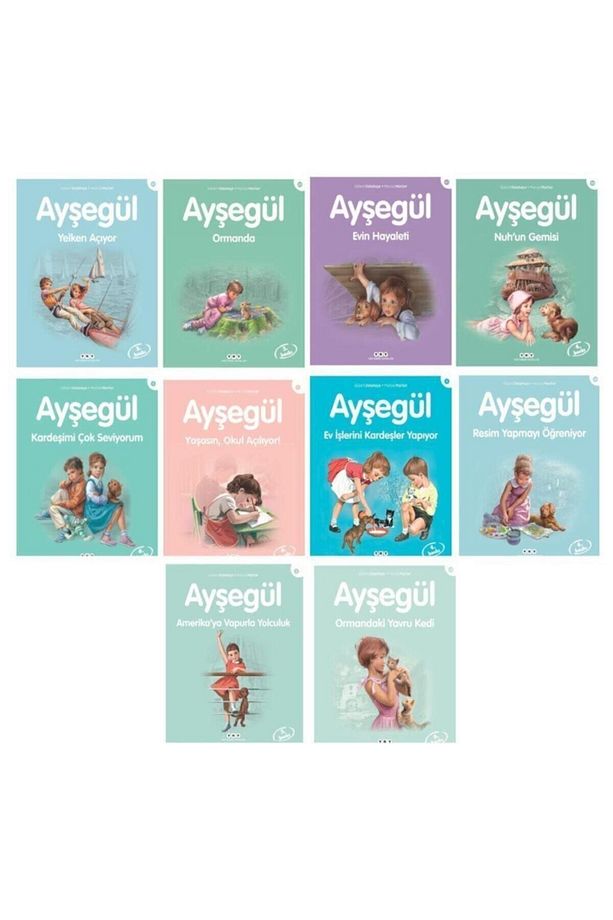 Ayşegül Serisi Karma 10 Kitap Set - 1