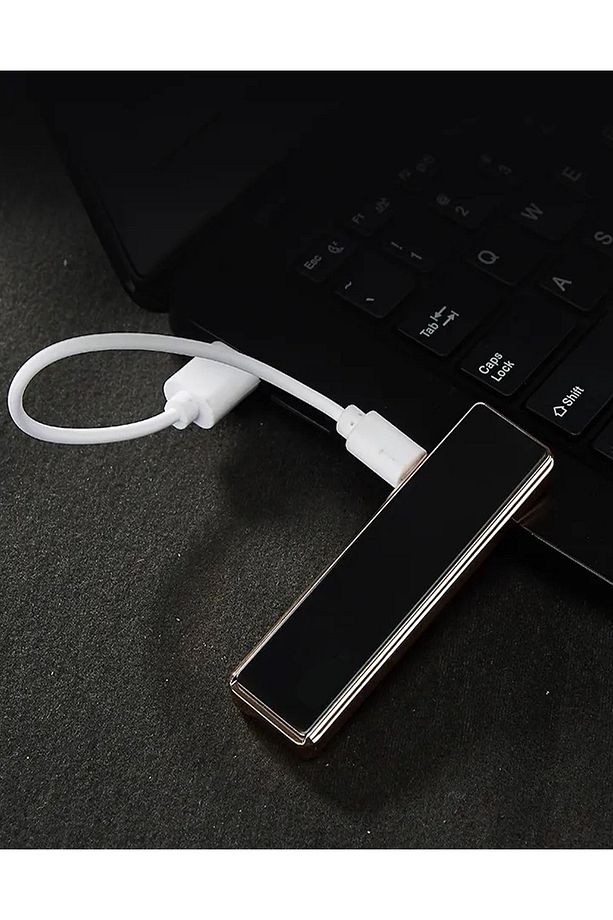 Kişiye Özel Isim Baskılı Usb Çakmak, Elektronik Dokunmatik Çakmak, Hediye Çakmak, Dumansız Çakmak - 7