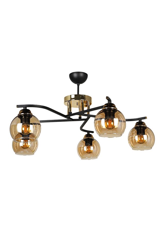 Alkan 5.li Avize Siyah - 3