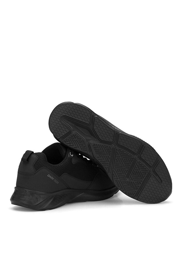 Czarne trampki unisex DS Rolando - 4