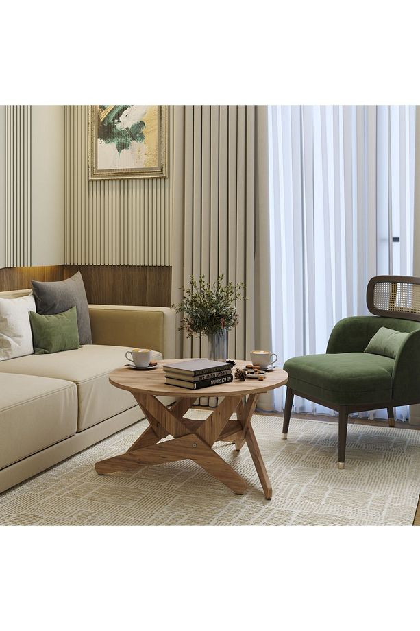 Çok Amaçlı Sehpa Masa - %100 Mdf - Mutfak Yemek Çalışma Masası - Orta Sehpa - 3