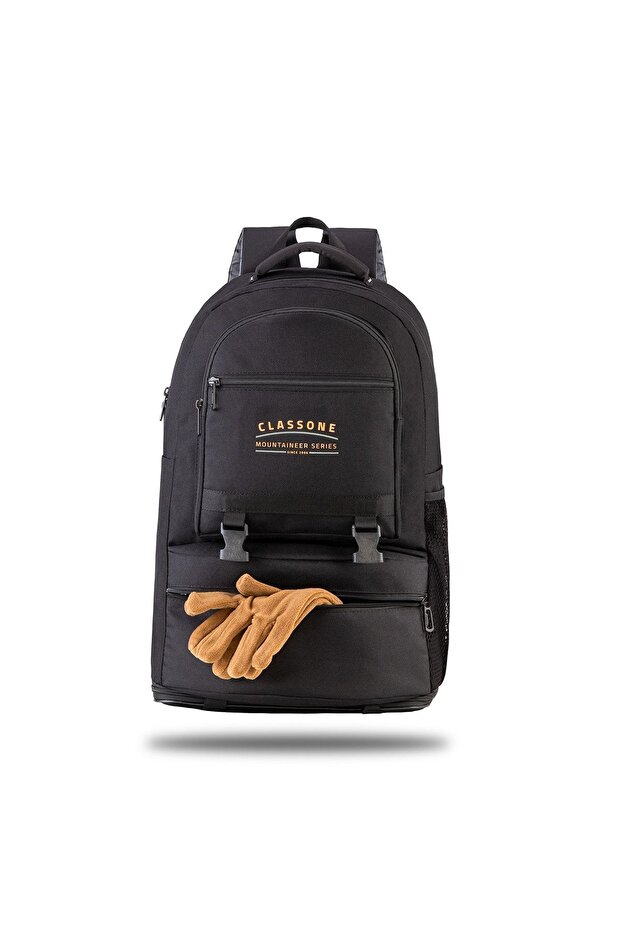 حقيبة ظهر متسلق الجبال، حقيبة زلزال - أسود - 4