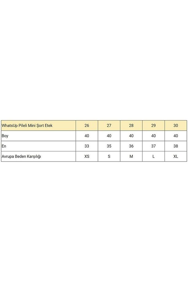 Whatsup Pileli Mini Şort Etek - Yeşil - 3