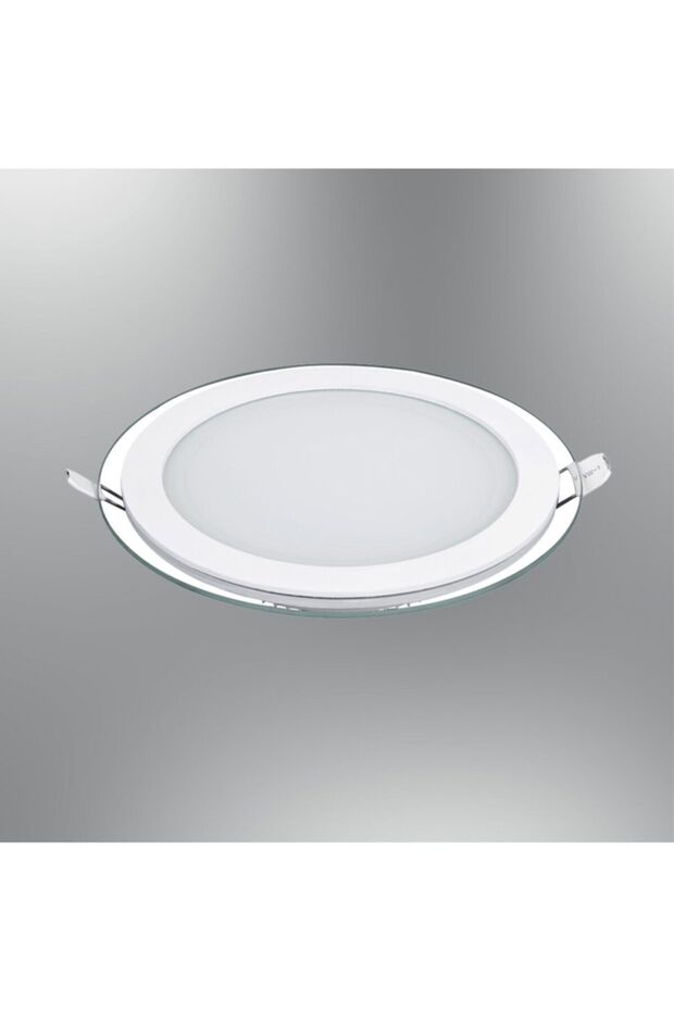 LED Panel Camlı Yuvarlak6500K - 1