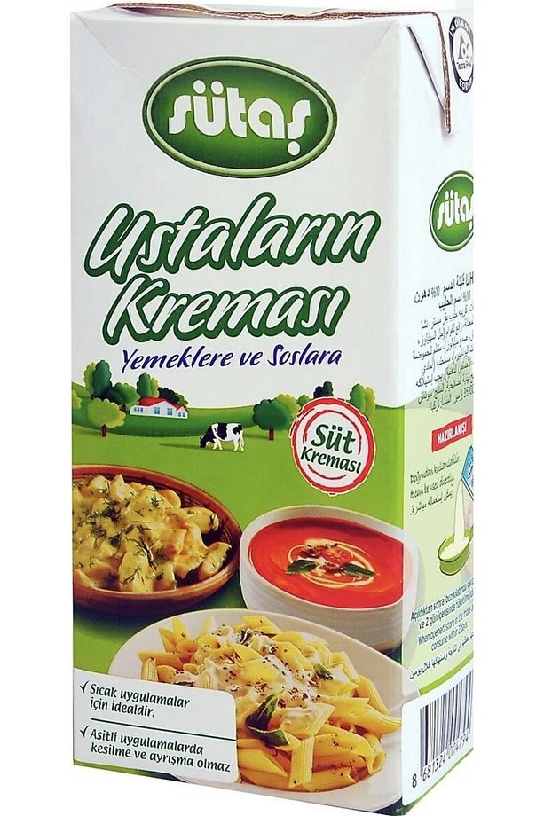 Krema Yemeklere Ve Soslara Özel 1 Lt X 12 Adet - 2