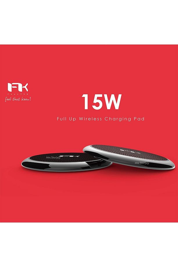 Kablosuz Şarj Iphone Şarj Aleti Apple Şarj Standı 15w Qi Wireless Charger Feeltek - 8